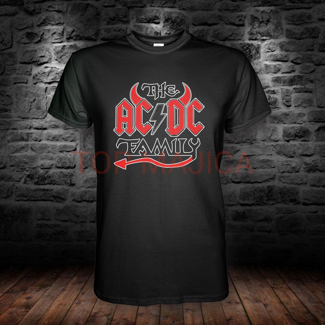 ACDC FAMILY CRNA MAJICA AC DC - Family ACDC FAMILY CRNA MAJICA
