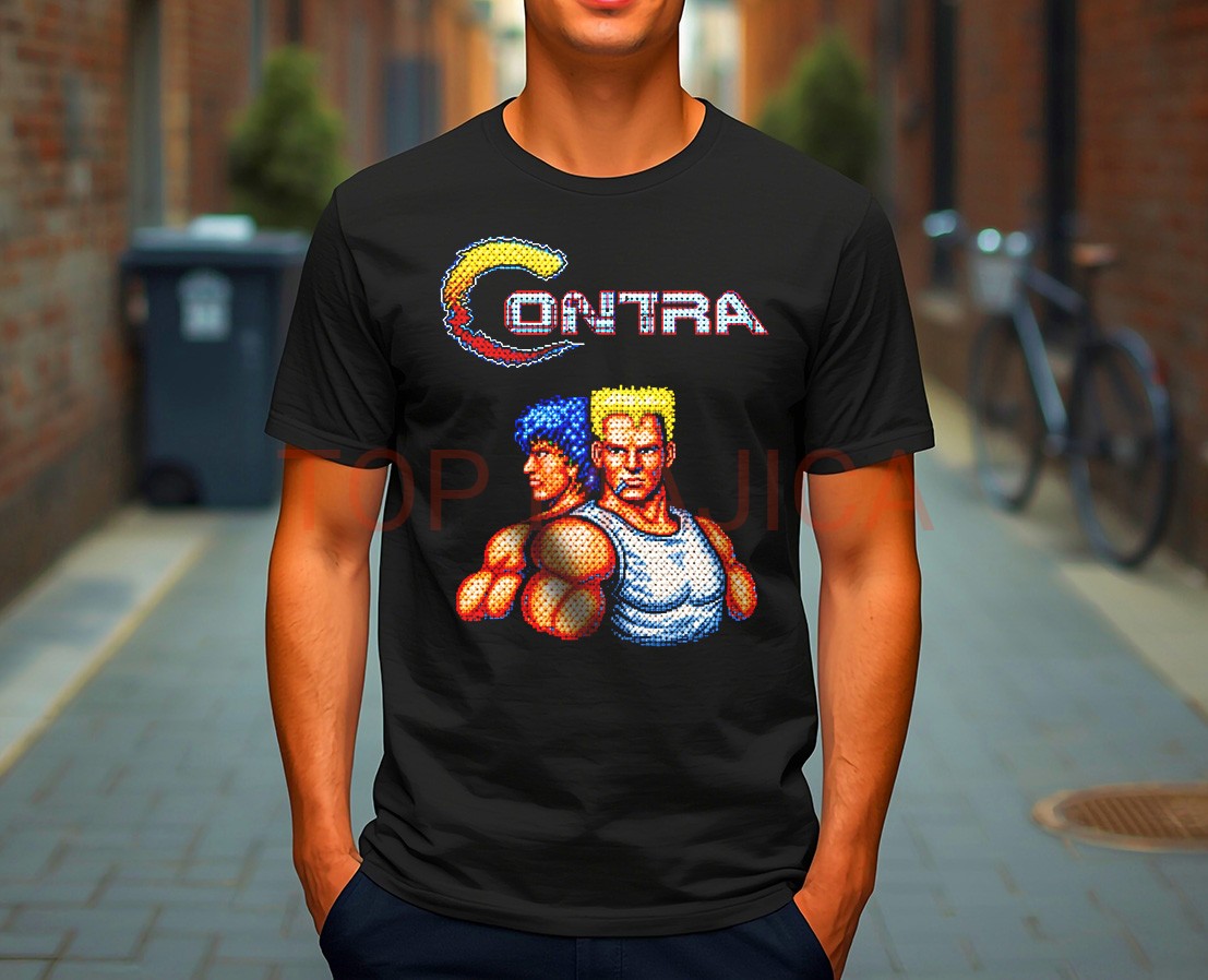 Contra - arcade game Contra arcade game majica
