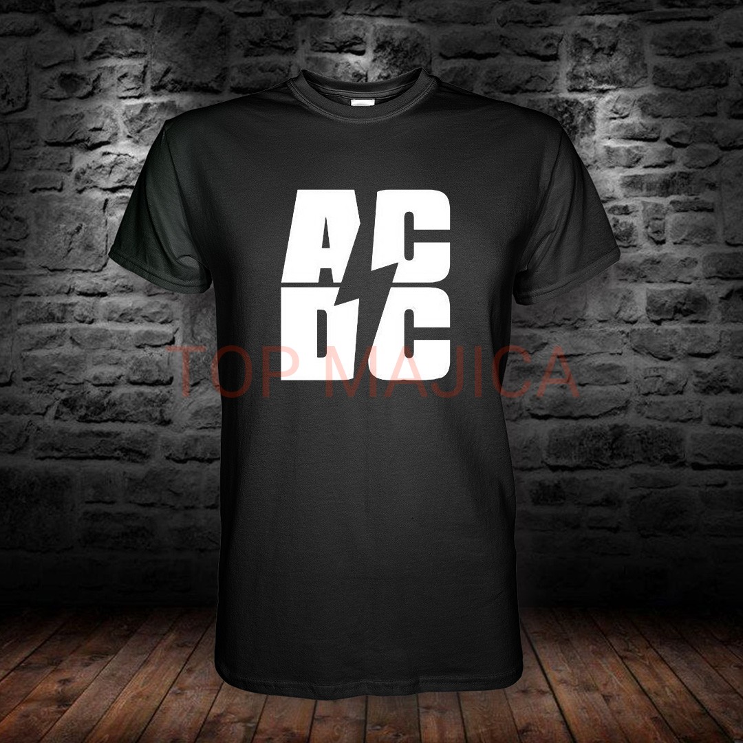 AC DC ac dc blk top majica