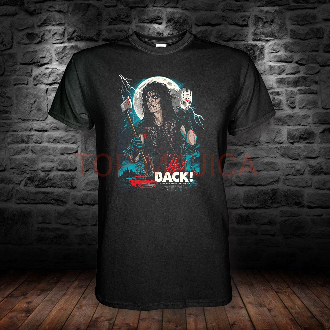 alice copper top crna majica Alice Cooper blk alice copper top crna majica