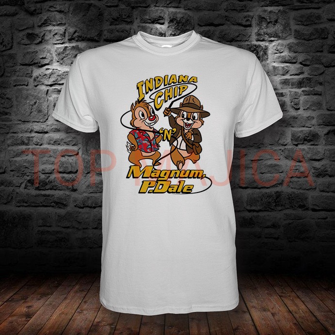 Chip and Dale chip and dale bela top majica