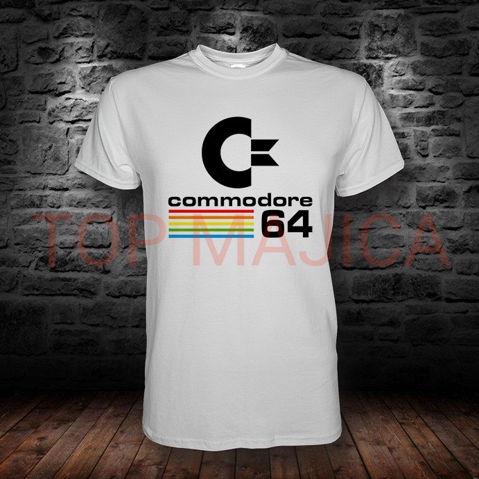 Commodore 64 - Majica bela comodore 64 bela majica