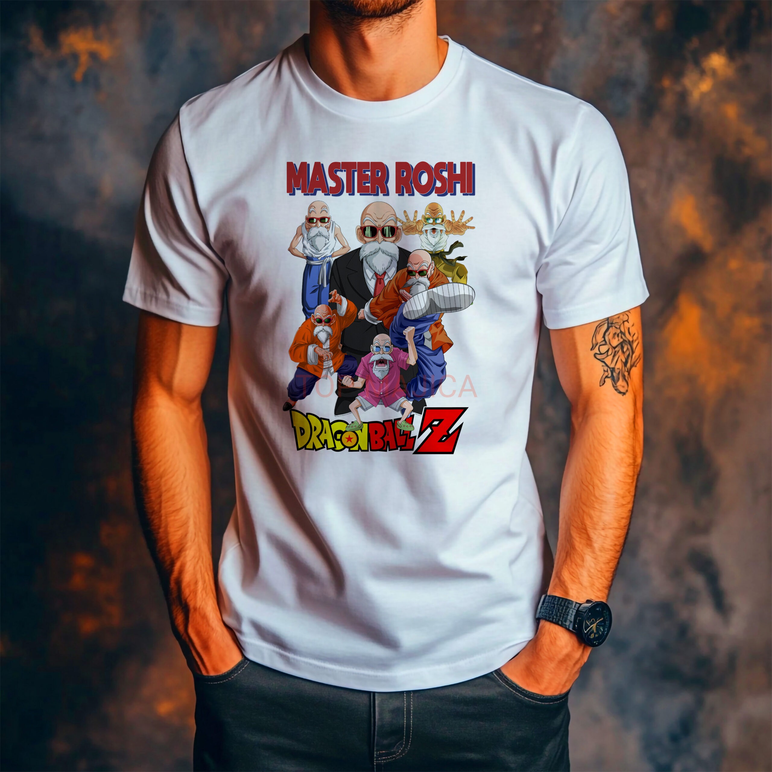 master 7 Master Roshi - Dragon Ball master 7 scaled