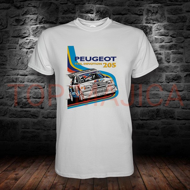 peazo 205 majica Peugeot - Pezo 205 GTI Feel Devotion peazo 205 majica 1
