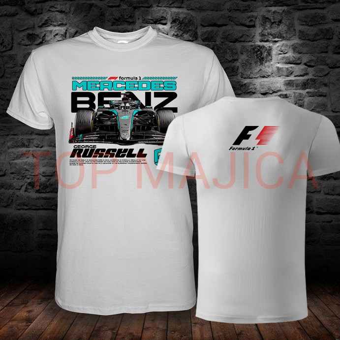 George Russel Mercedes obostrana majica George Russel - Mercedes - Formula 1 George Russel Mercedes obostrana majica