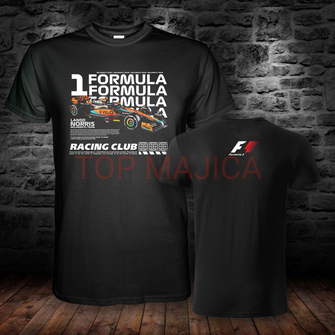 Lando Norris - Formula 1 - Model 1 crna majica Lando Norris F1 slika 1 obostrano