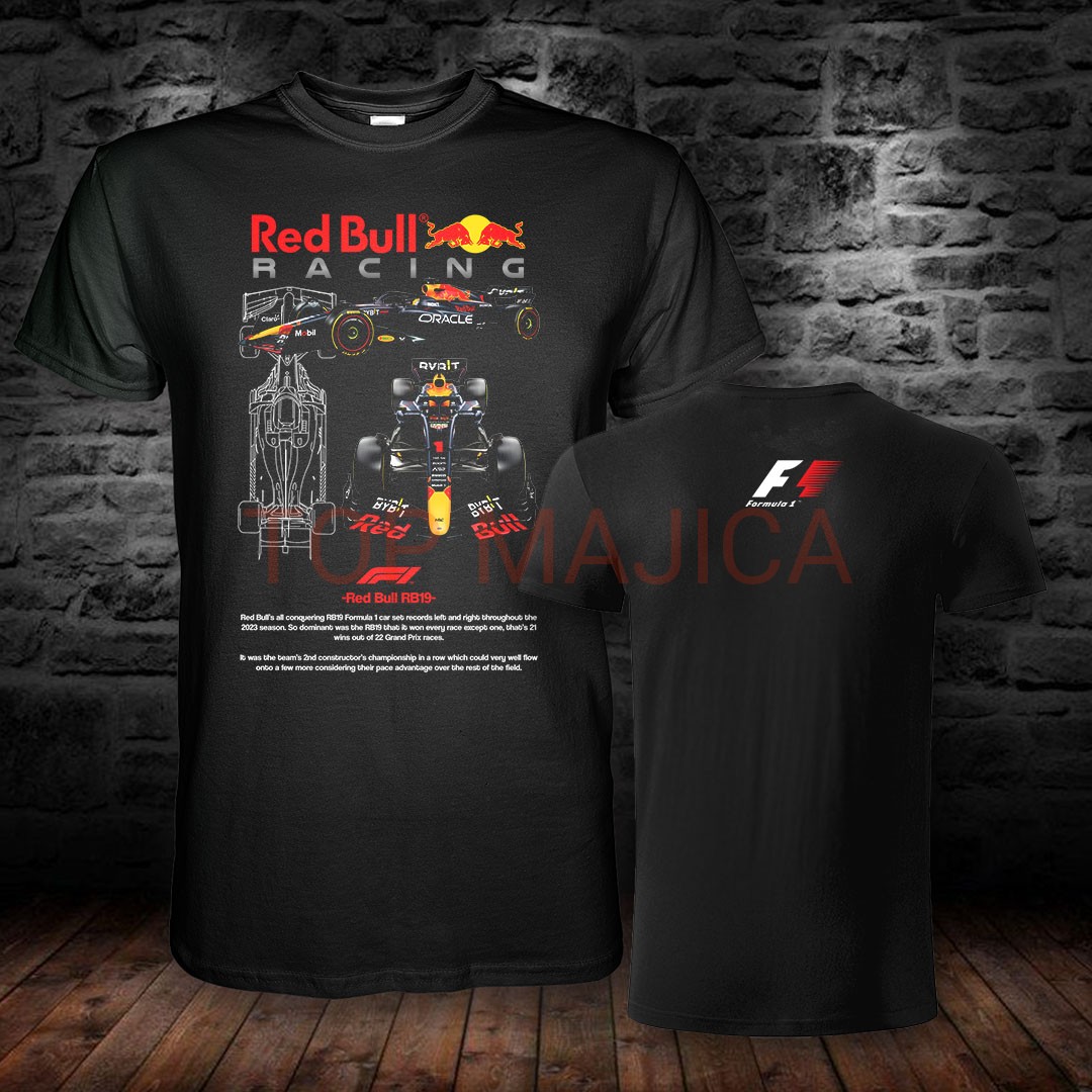 Red bull racing rb19 Red Bull Racing – Formula 1 – Model 1 – Majica crna Red bull racing rb19
