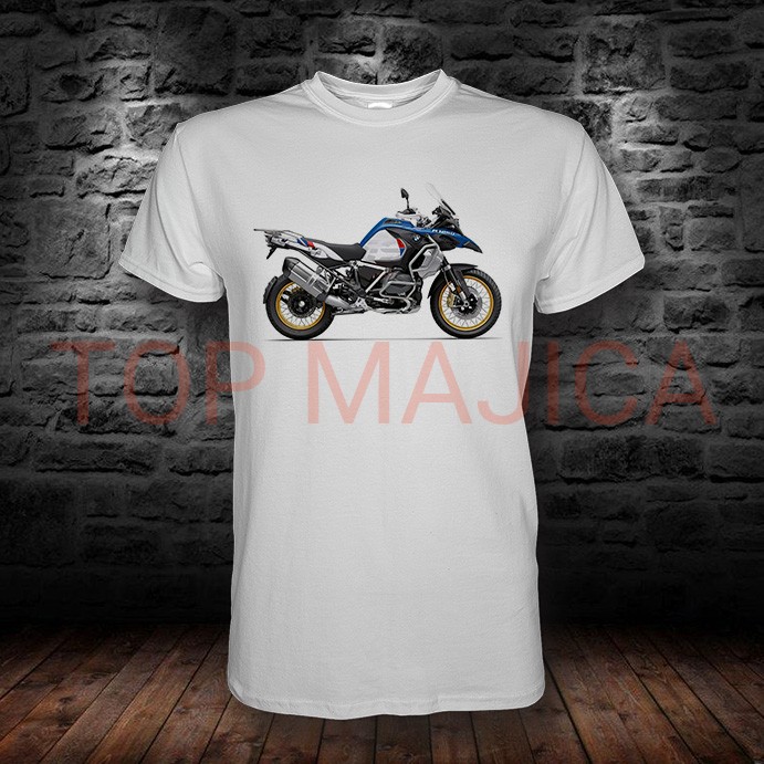 BMW R1250GS - Majica bela bmw r1250gs