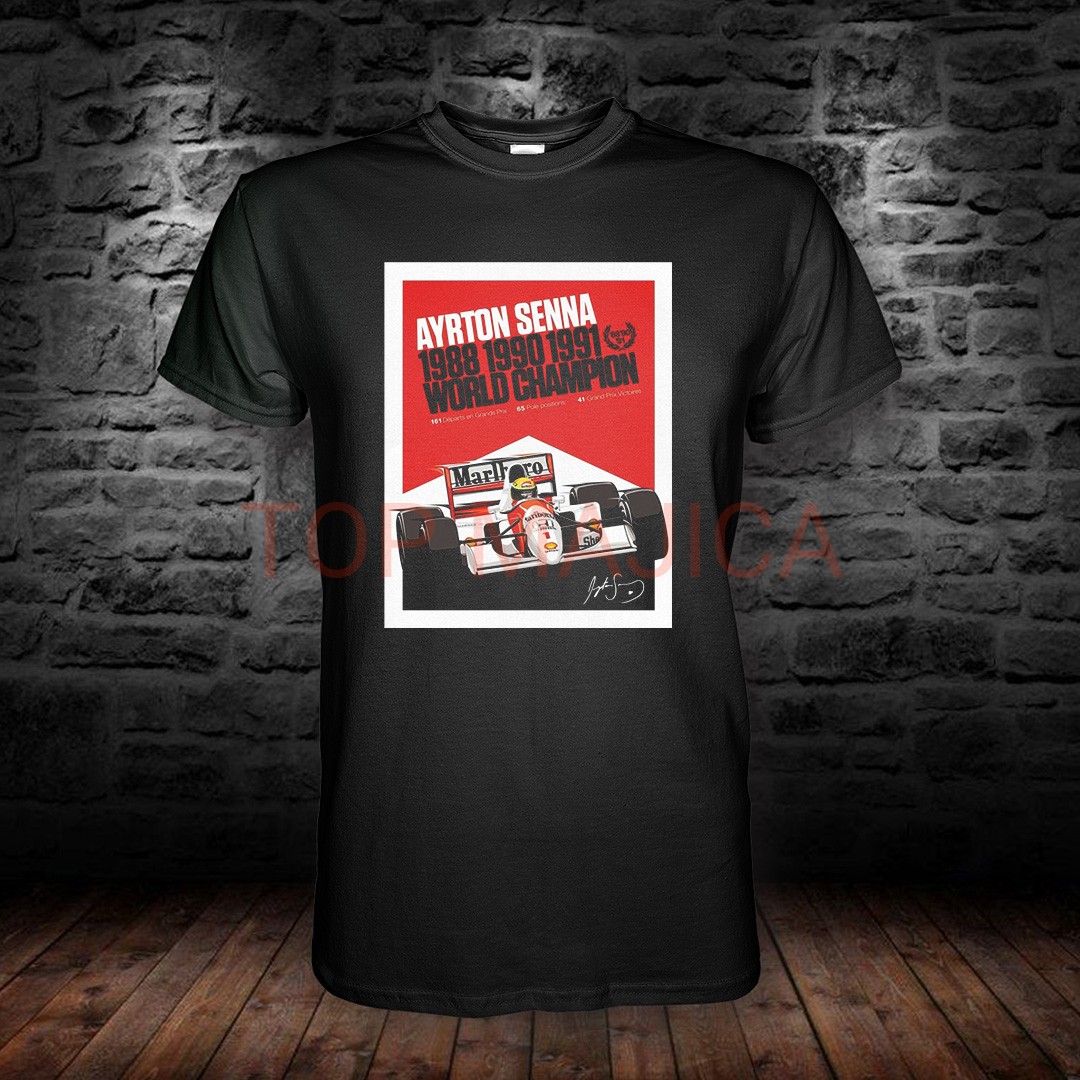 Ayrton Senna – Formula 1 – Model 2 AYRTON SENNA WORLD CHAMP CRNA
