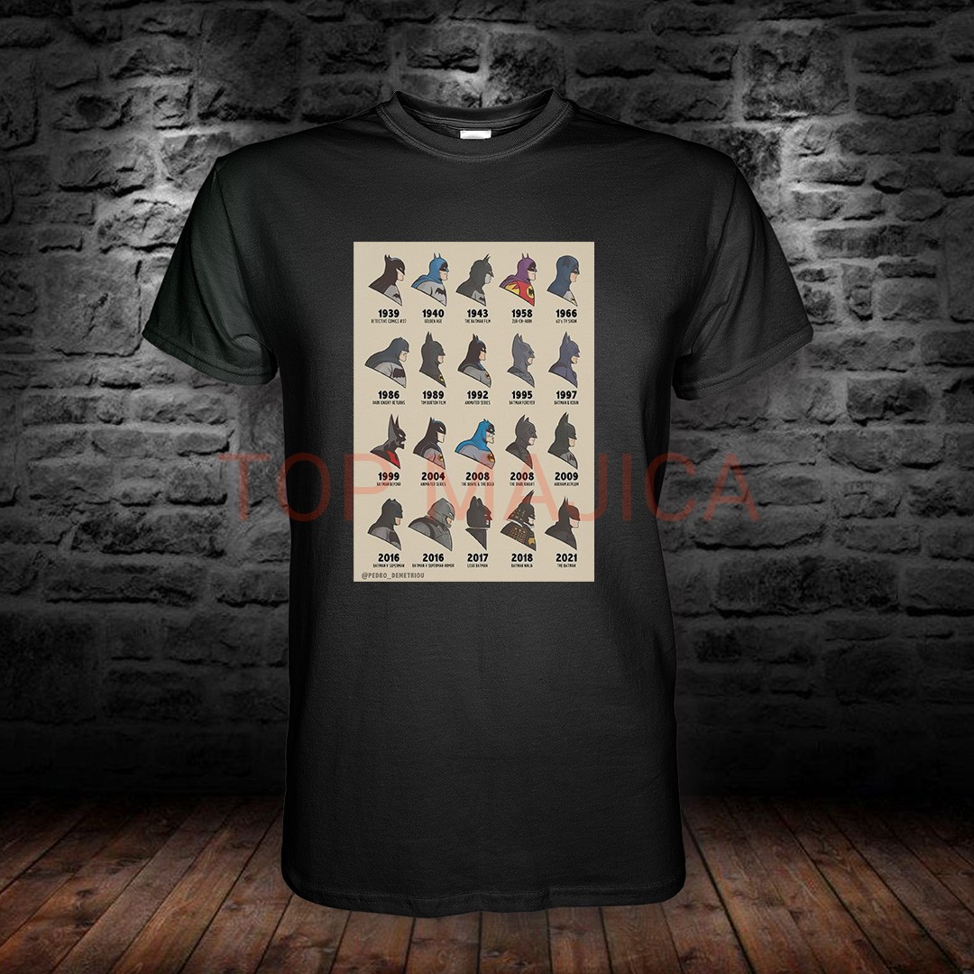 Batman all time crna majica BATMAN ALL TIME CRNA