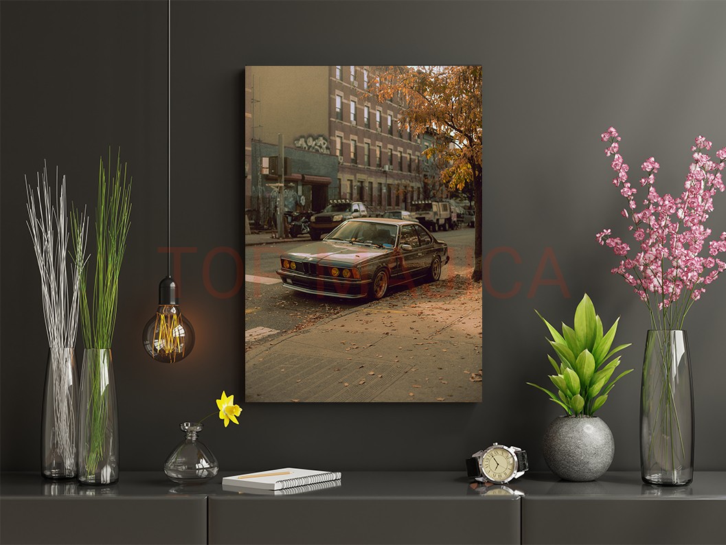 Mock up poster frame in children room,kids room,nursery mockup,b BMW 6 Series vintage - Slika BMW 6 Series vintage slika