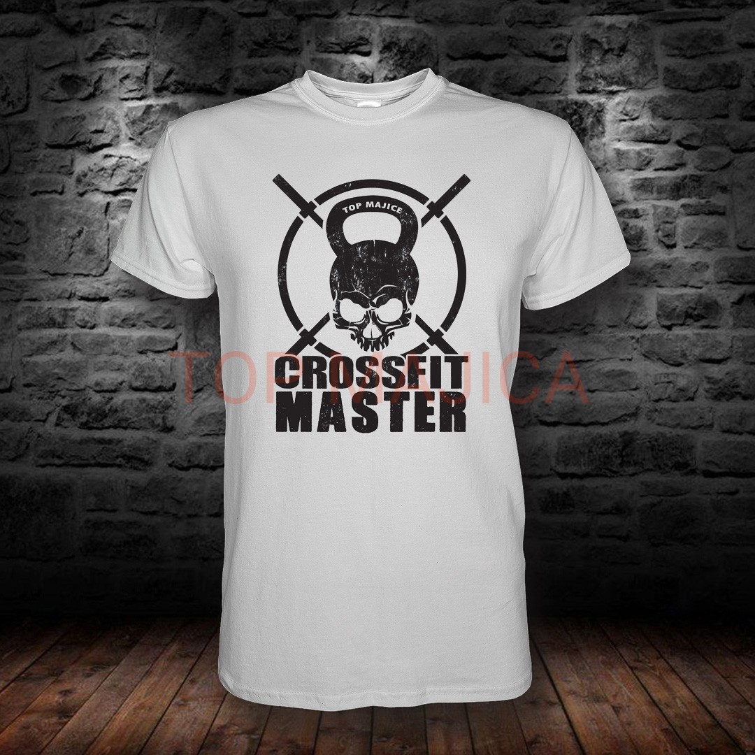 Crossfit master bela majica CROSSFIT MASTER