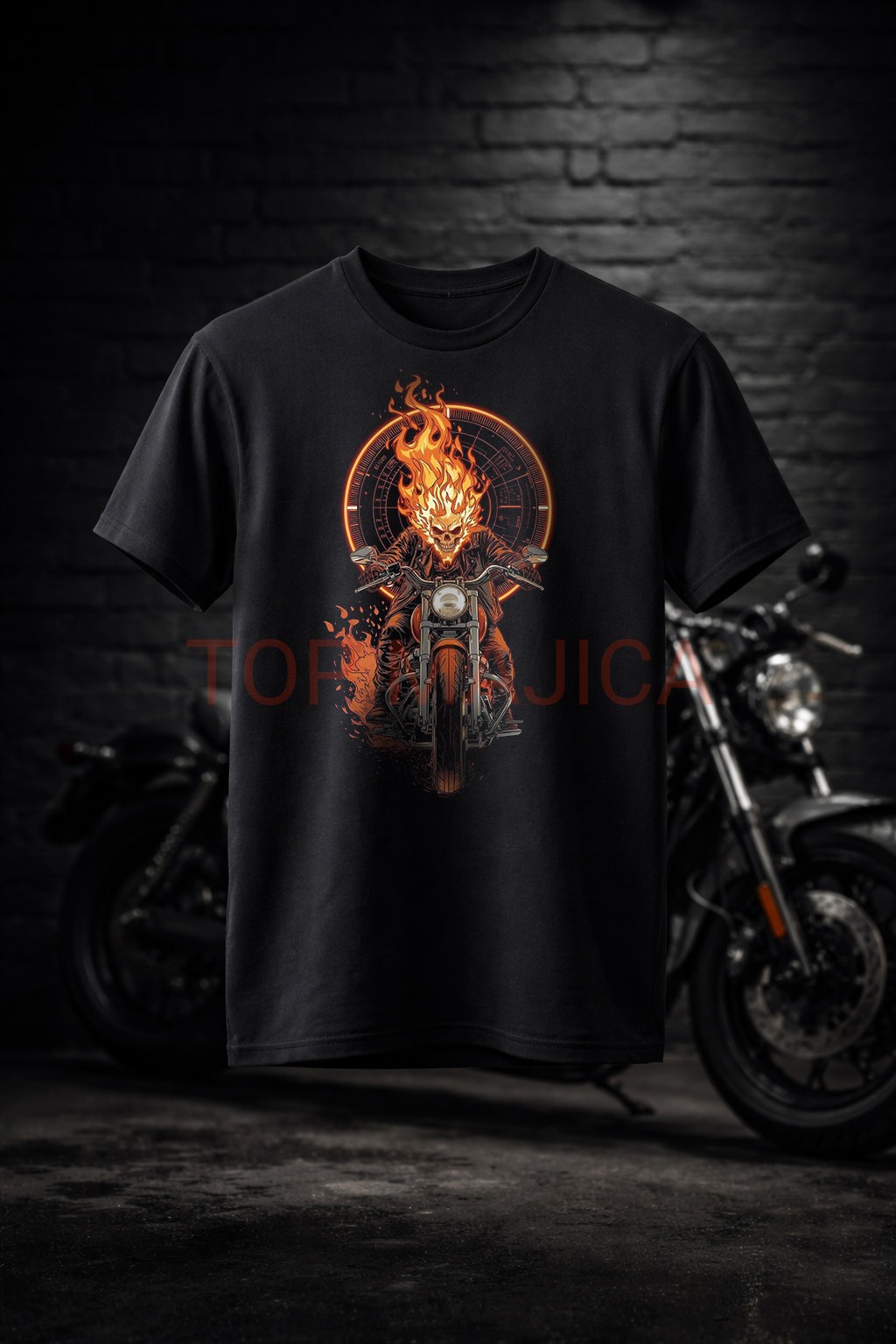 Ghost Rider Ghost Rider ccrna majica