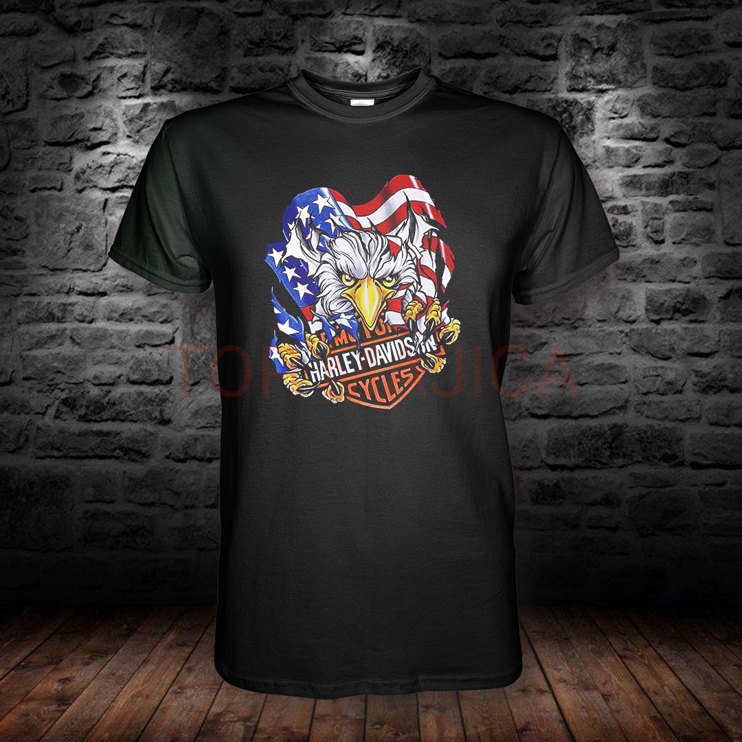 HARLI AMERICAN FLAG Harley Davidson – Model 34 – Majica HARLI AMERICAN FLAG