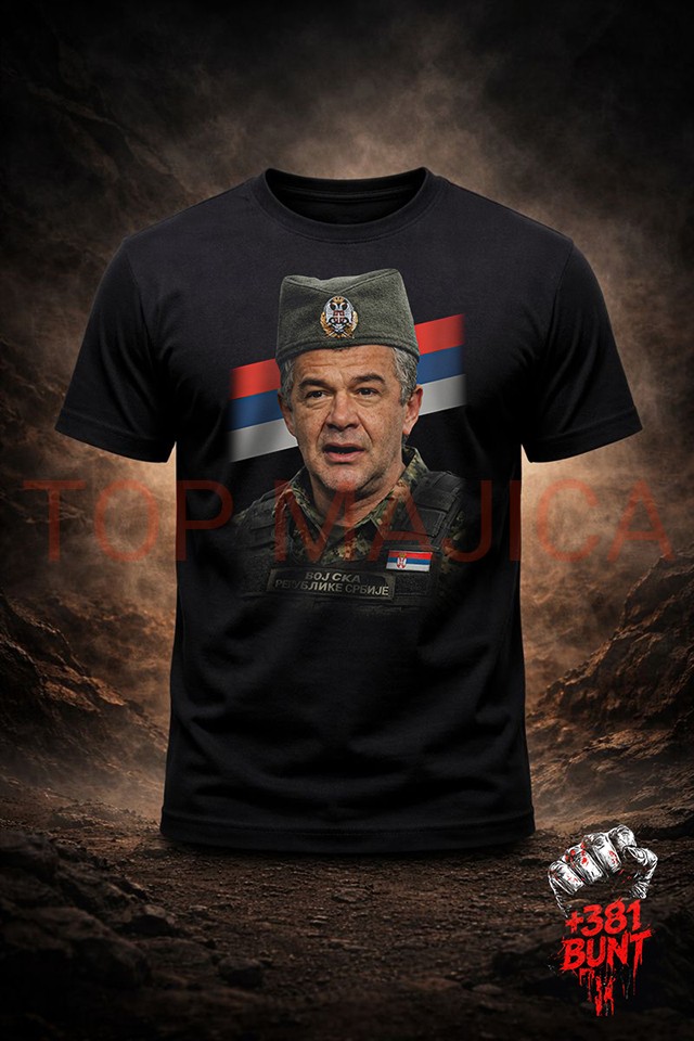 Nebojsa Glogovac majica bunt Nebojsa Glogovac Nebojsa Glogovac majica bunt