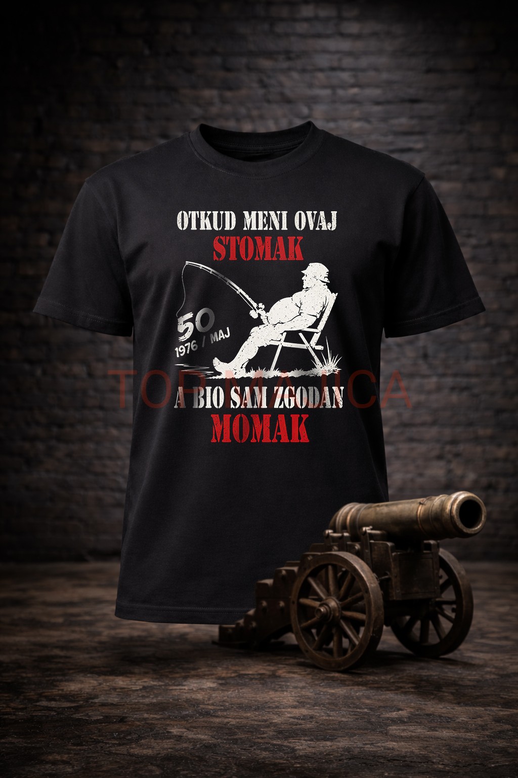 Otkud meni ovaj stomak a bio sam zgodan momak Otkud meni ovaj stomak majica