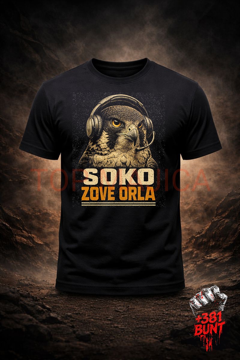 Soko zove orla bunt majica Soko zove orla Soko zove orla bunt majica