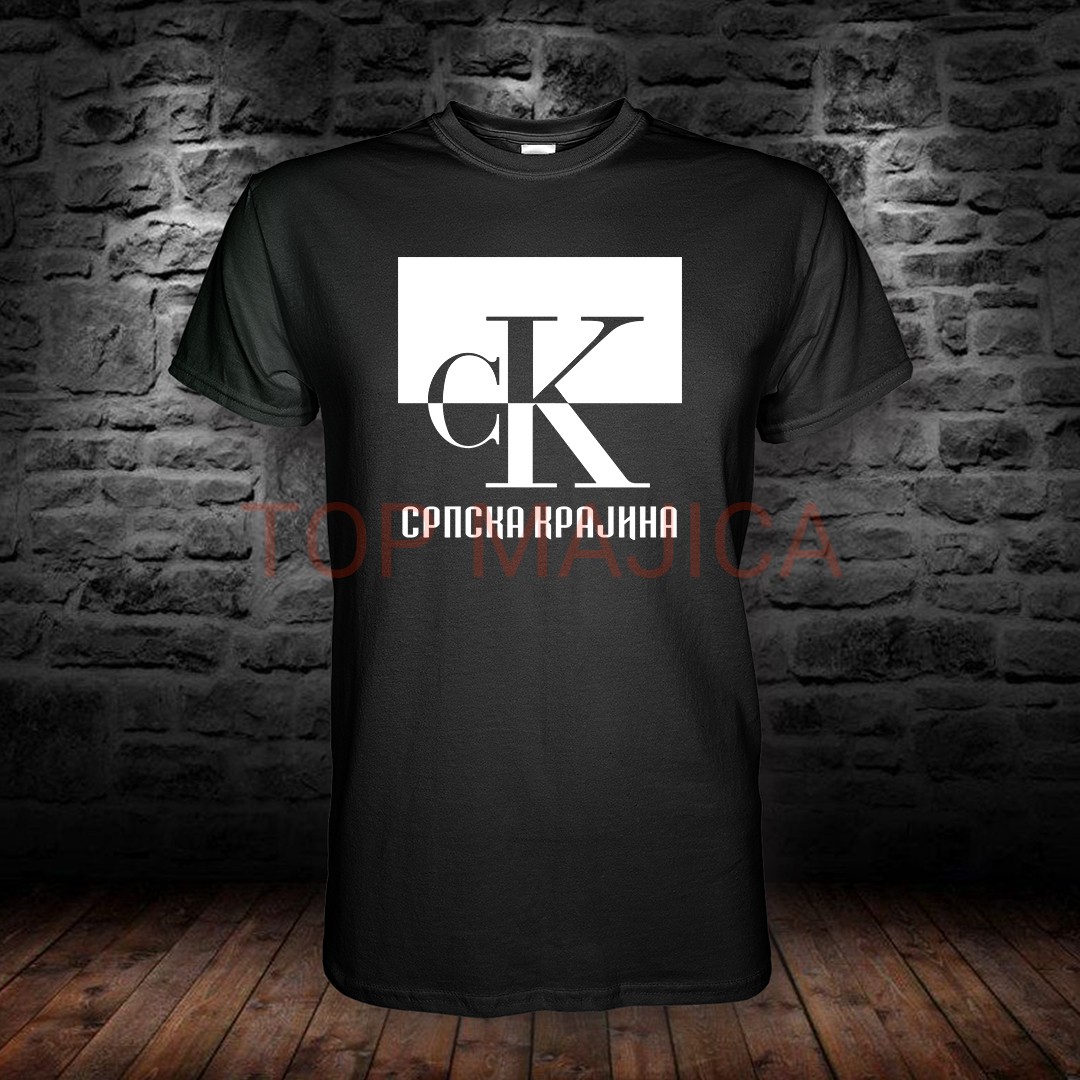 Srpska Krajina crna majica CK - Srpska Krajina crna majica Srpska Krajina crna majica