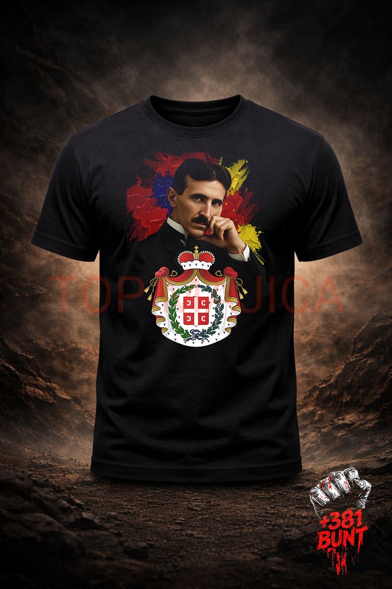 Nikola Tesla - 381Bunt majica Tesla bunt majica