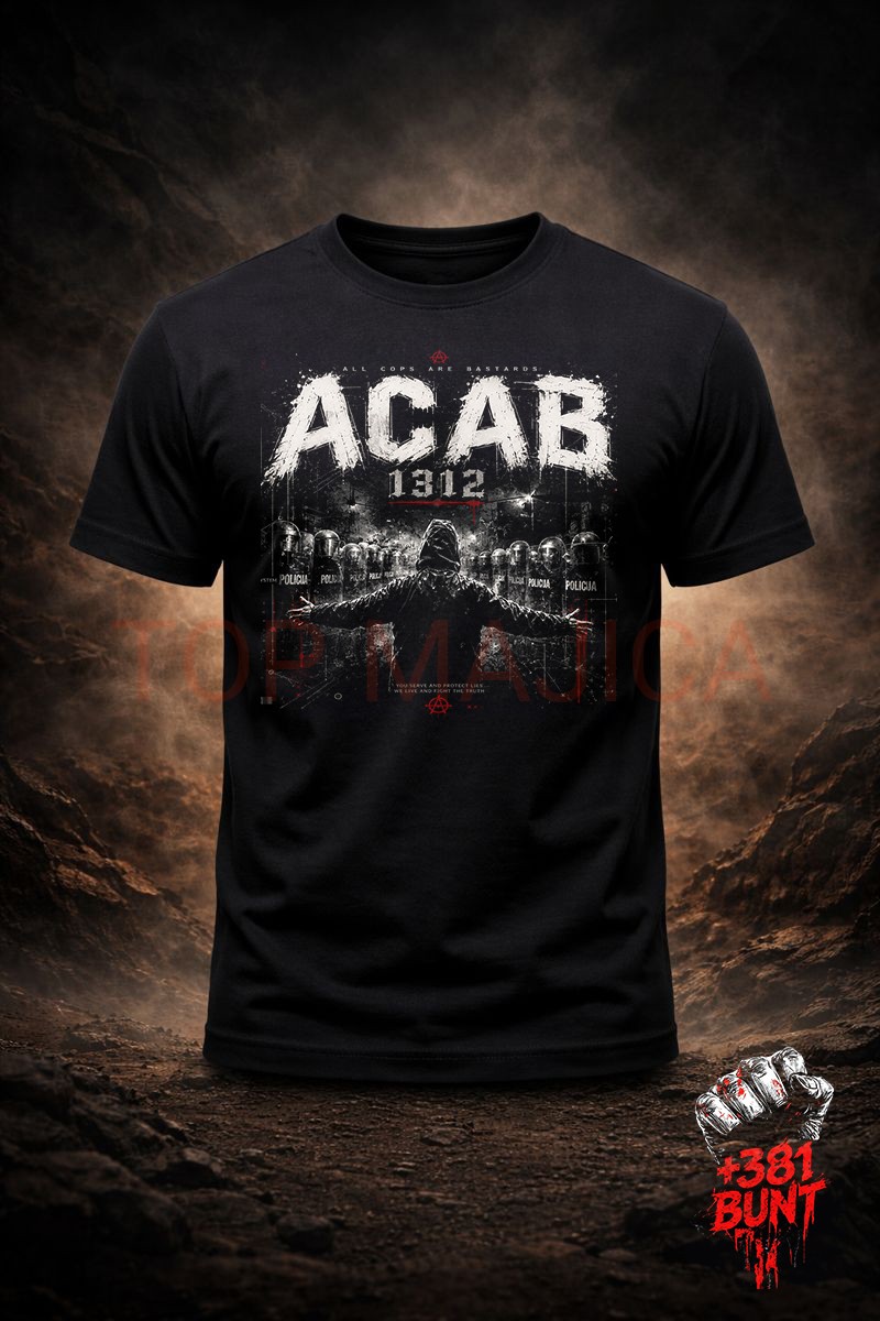 ACAB 1312 - Majica acab 1312 bunt