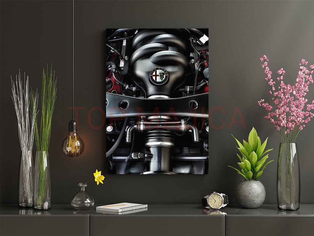 Alfa Romeo Engine - SLika alfa romeo motor slika