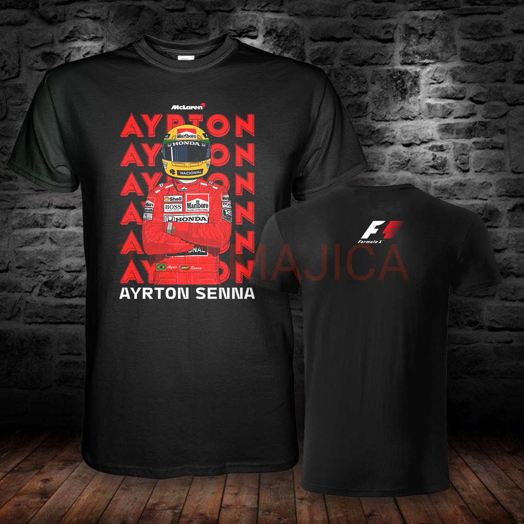 ayrton senna formula 1 obostrana majica No5 Ayrton Senna – Formula 1 – Model 9 ayrton senna formula 1 obostrana majica No5