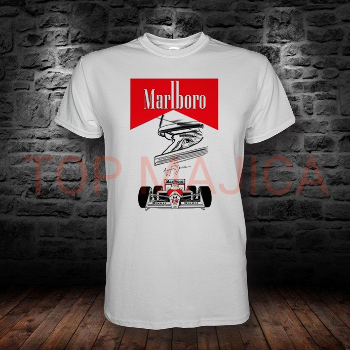 Ayrton Senna – Formula 1 – Model 5 ayrton senna marlboro majica