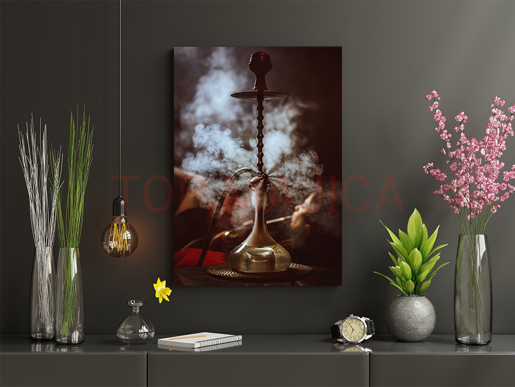 Mock up poster frame in children room,kids room,nursery mockup,b Nargila - Slika za nargila bar bar