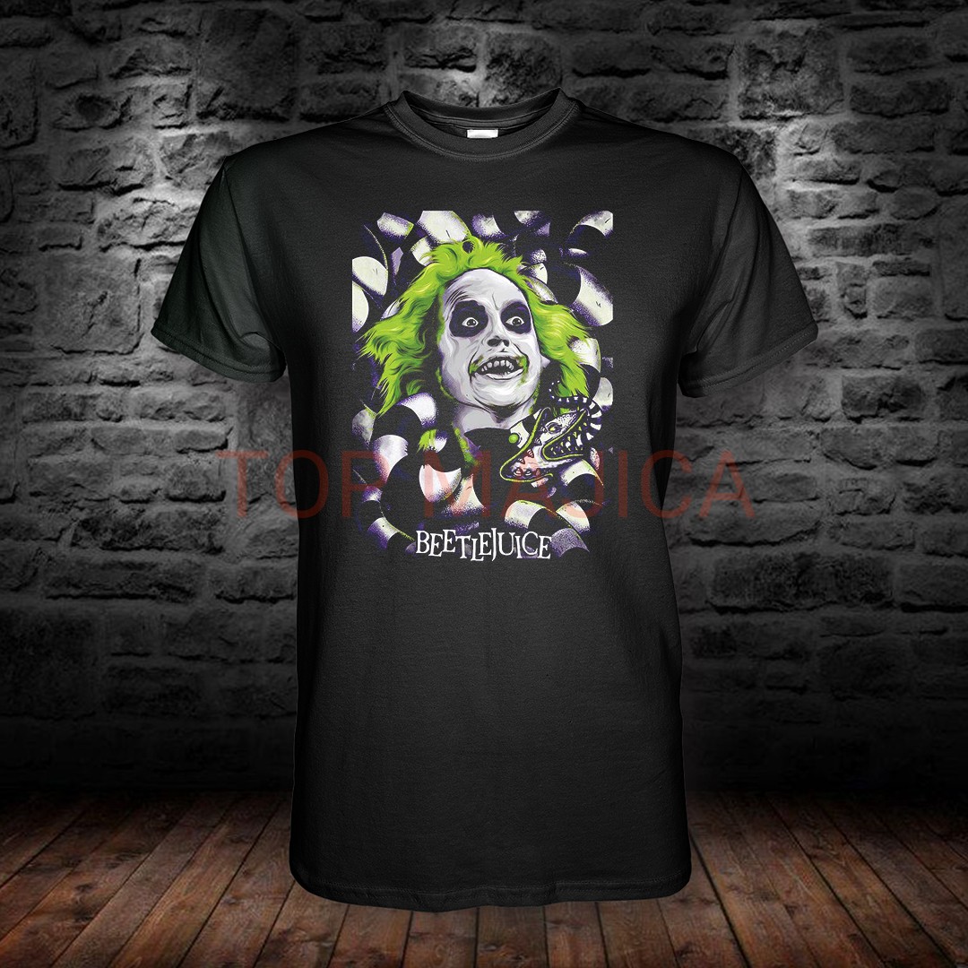 Beetlejuice majica crna beetlejuice crna