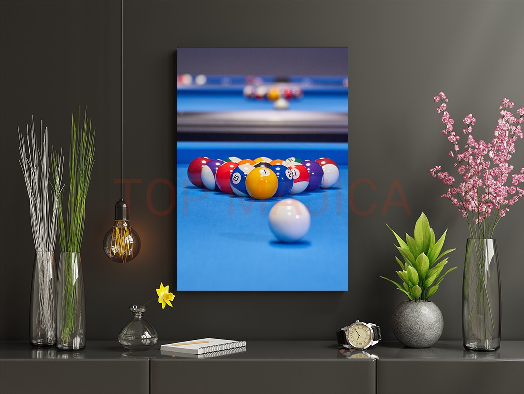 Mock up poster frame in children room,kids room,nursery mockup,b Bilijar - Vertikalno orjentisana slika u raznim dimenzijama bilijar slika