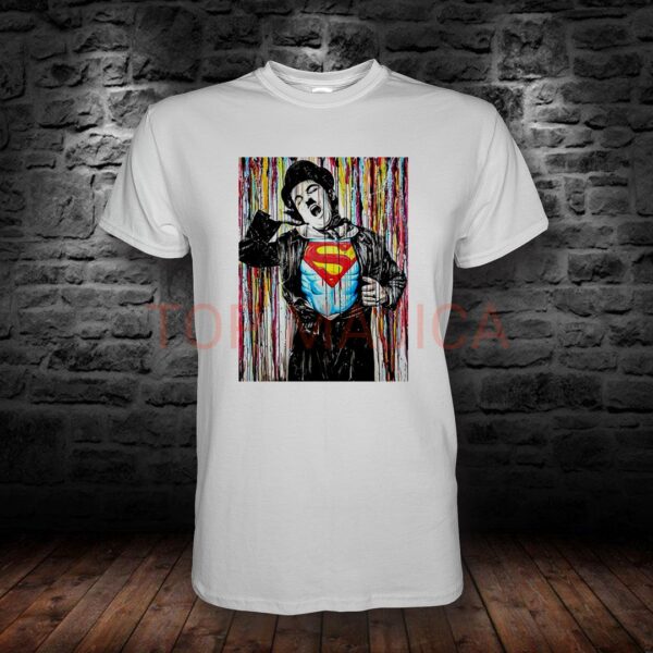 Charlie Chaplin Superman edition