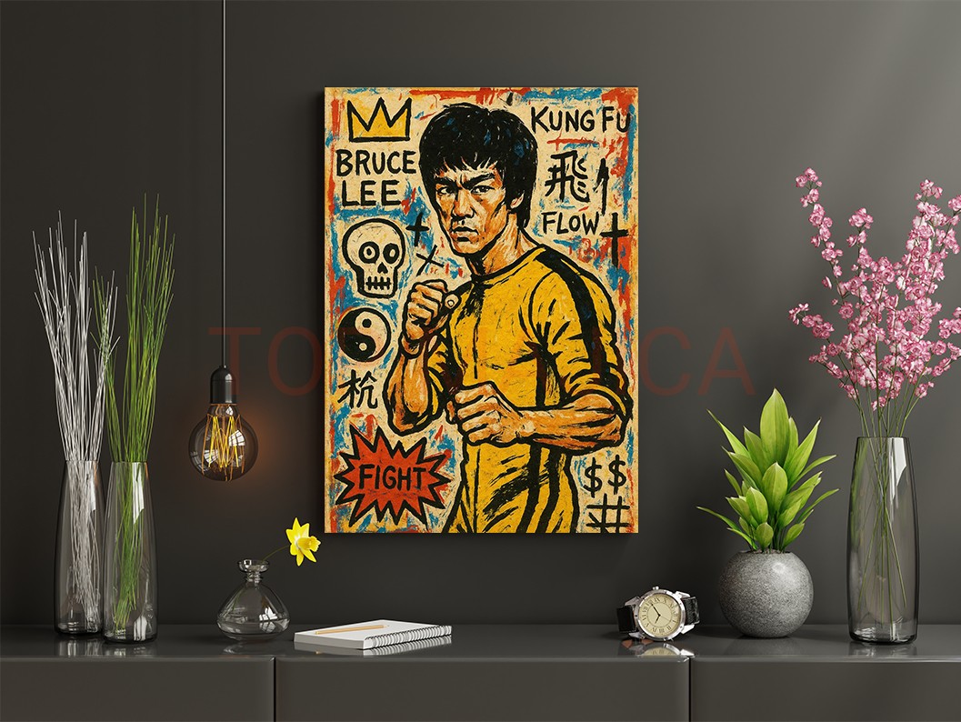 Bruce Lee cool art - Slika cool art bruce lee