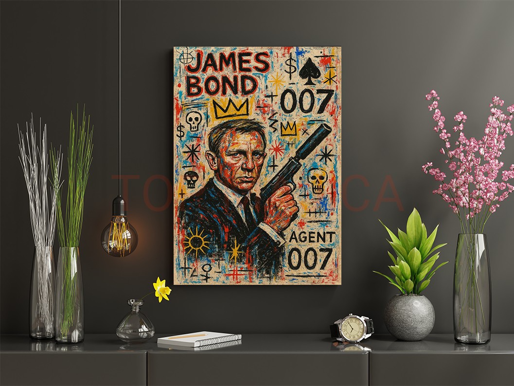James Bond cool art - Slika cool art james bond