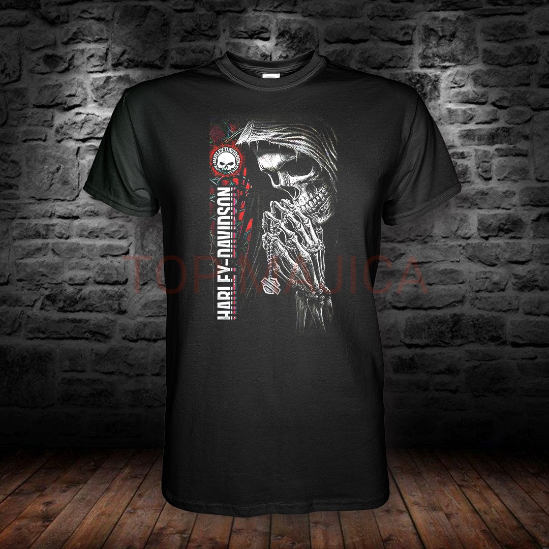 Harley Davidson – Model 29 – Majica harley davidson skull blk