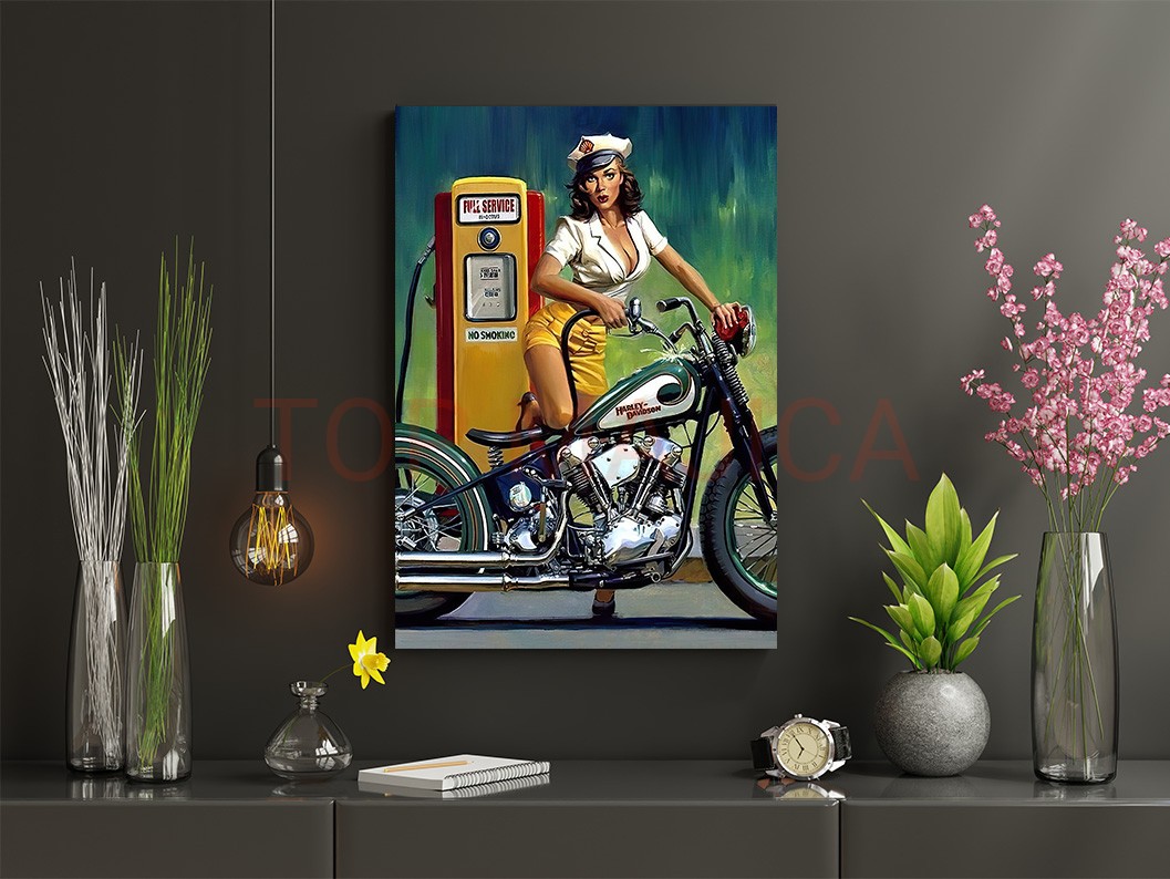 Harley Davidson - Retro - Slika harly retro md