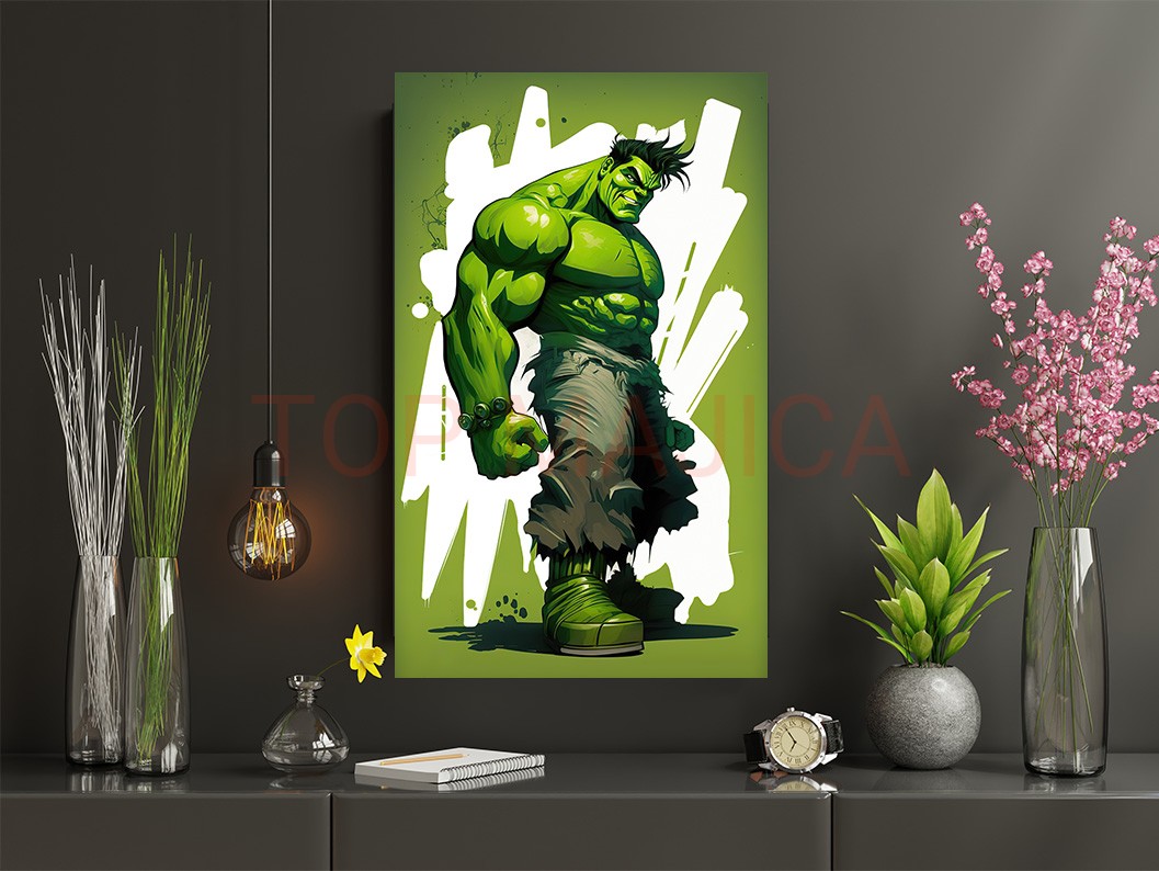 Hulk art - Slika hulk za deciju sobu