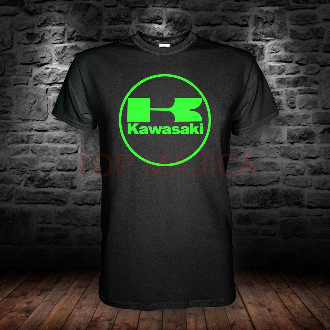 kawasaki logo green Kawasaki green logo - Majica kawasaki logo green