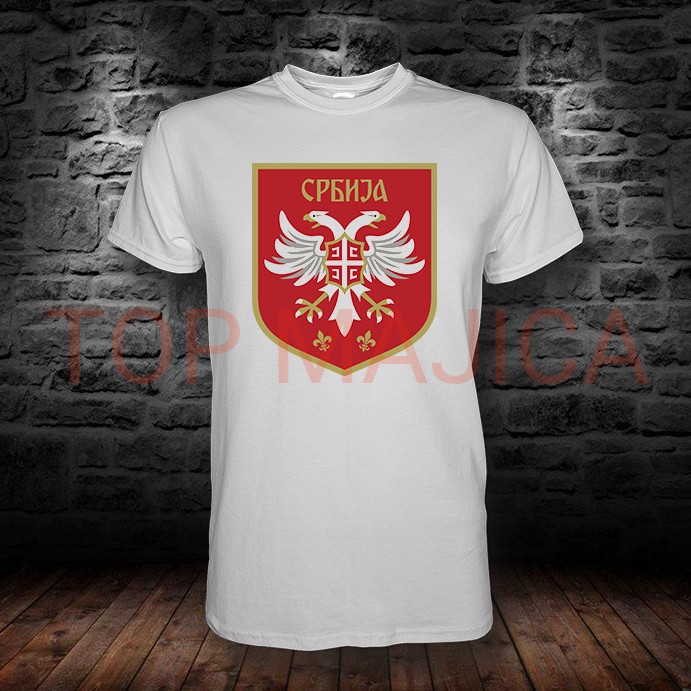 srbija novi grb bela majica Srbija Grb 4s srbija novi grb bela majica