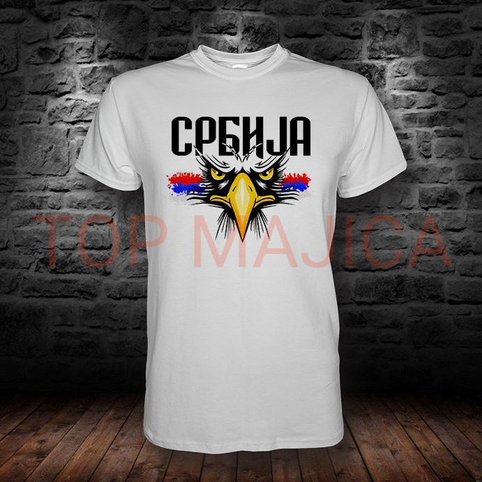 Srbija - Orao srbija orao bela majica