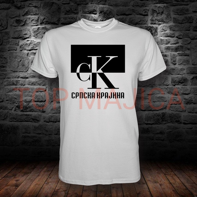 srpska krajina top majica CK - Srpska Krajina bela majica srpska krajina top majica
