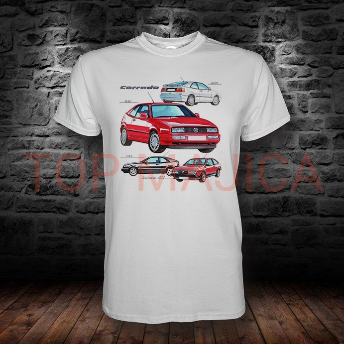 volkswagen corrado retro top majica Volkswagen Corrado retro - Majica bela volkswagen corrado retro top majica