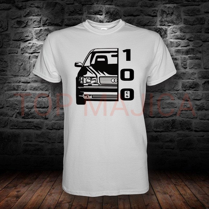 Audi 100 C4 - Majica bela AUDI 100 C4 MAJICA