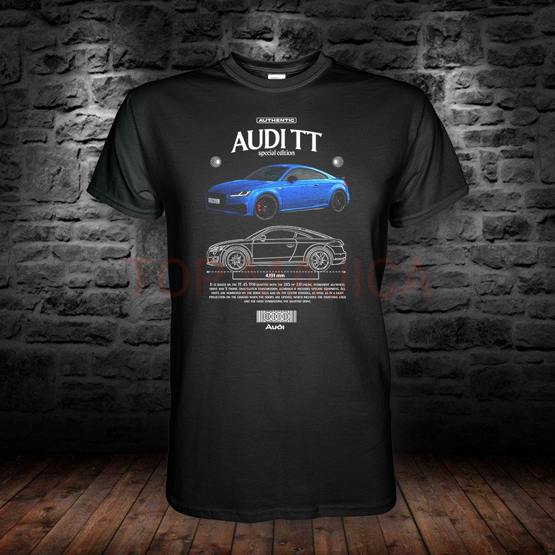 Audi TT spec edt majica Audi TT spec - Majica crna Audi TT spec edt majica