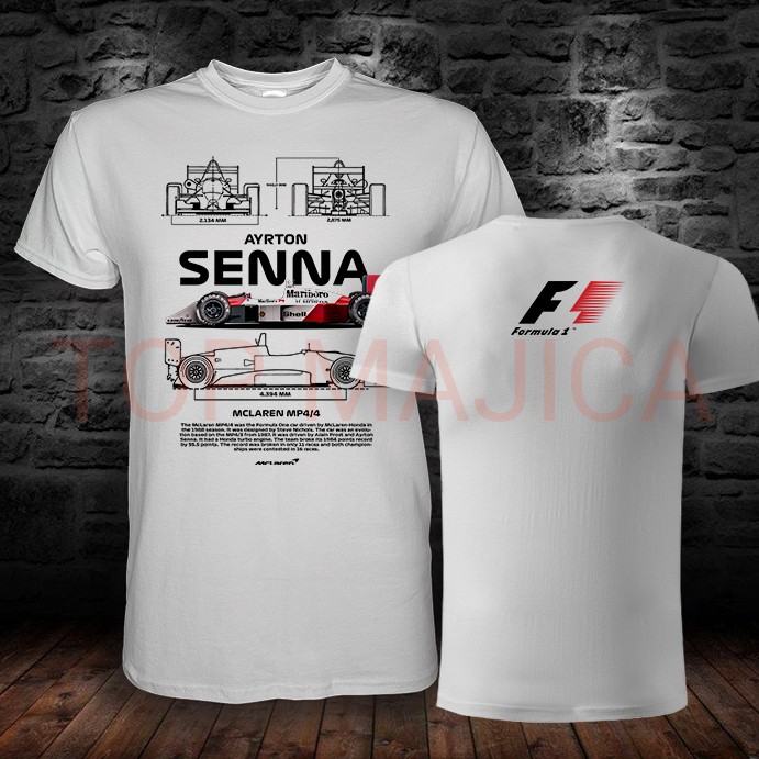 Ayrton Senna obostrano Ayrton Senna - Majica obostrano Ayrton Senna obostrano