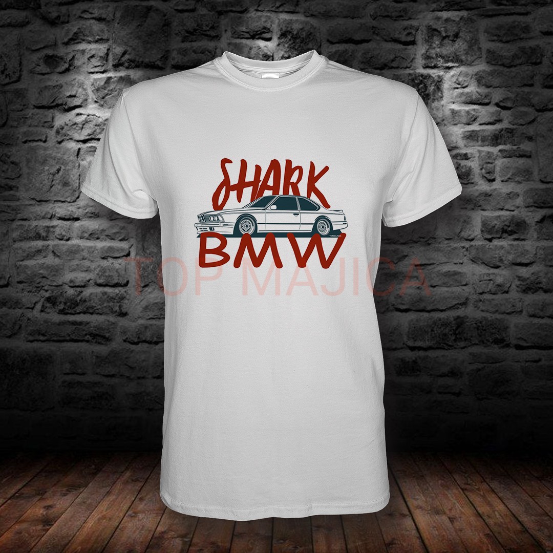 BMW E21 Shark - Majica bela BMW E 21 SHARK