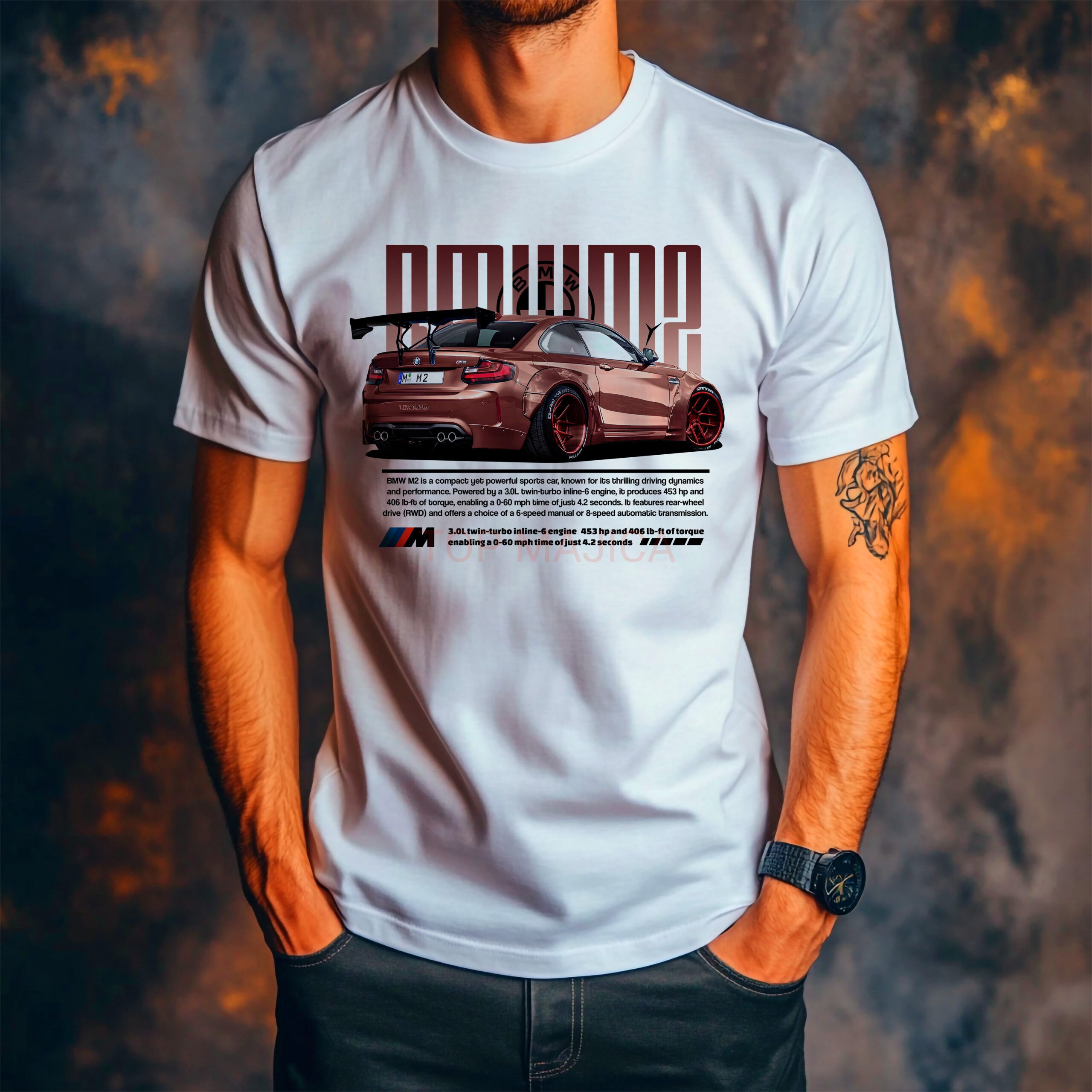 BMW M2 majica bela BMW M2 - Majica bela BMW M2 majica bela scaled