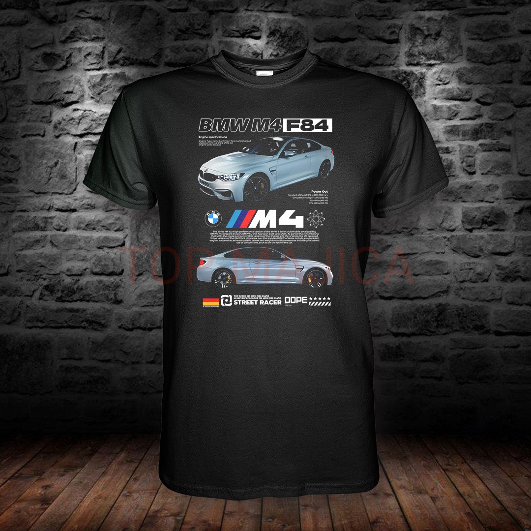 BMW M4 F84 majica BMW M4 F84 - Majica crna BMW M4 F84 majica