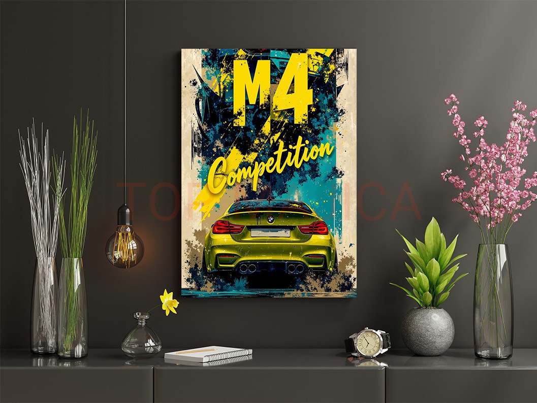 BMW M4 Competition art - Slika BMW M4 competition slika