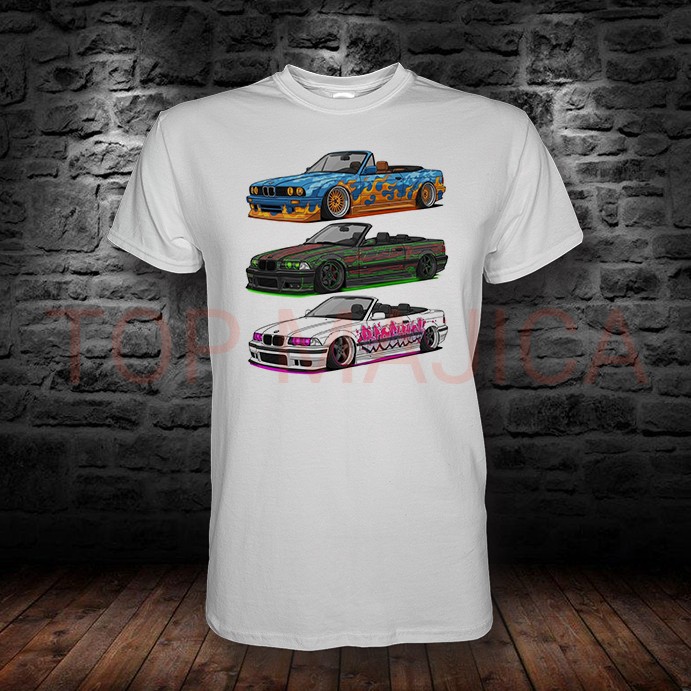 BMW evolution style BMW design - Majica bela BMW evolution style
