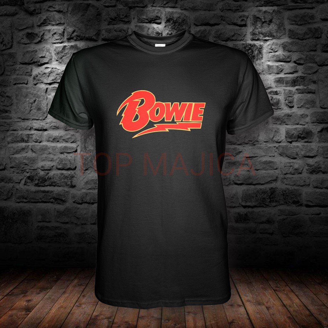 BOWIE CRNA LOGO MAJICA Bowie BOWIE CRNA LOGO MAJICA